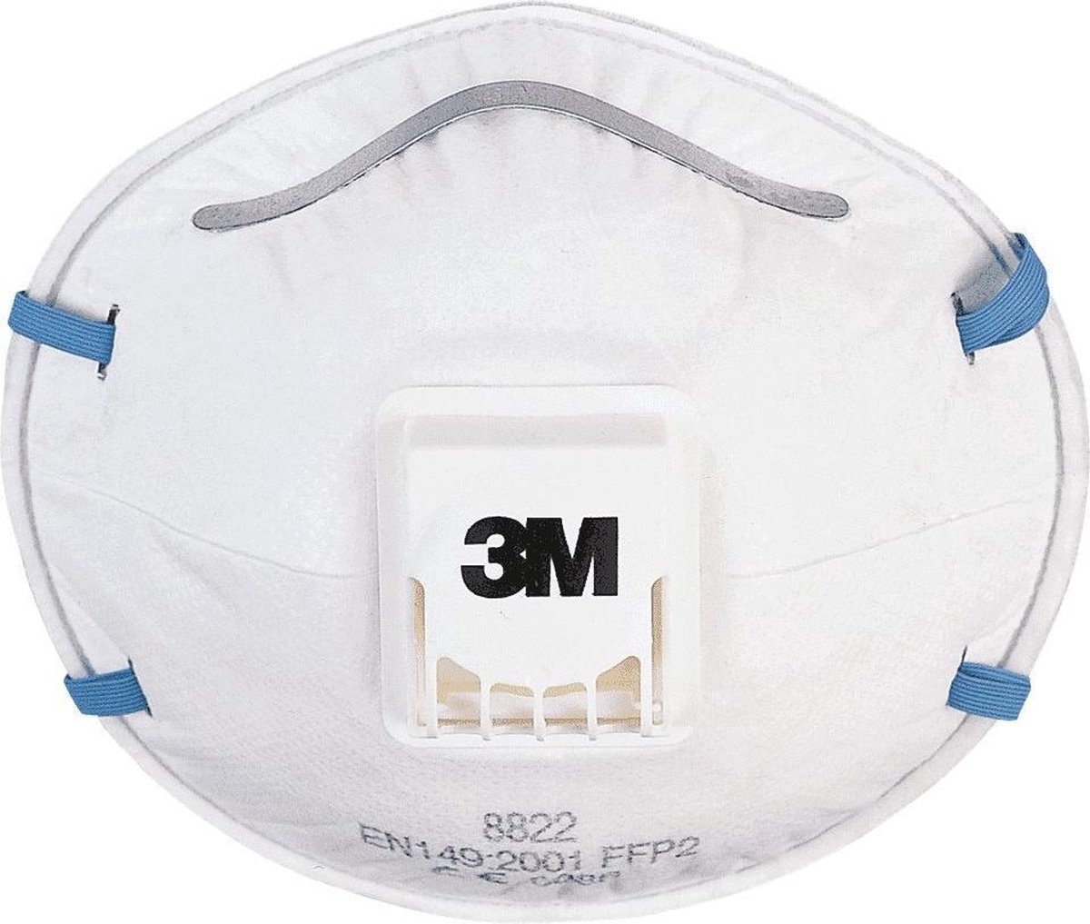 3M™ 8822C3 Stofmasker met ventiel - FFP2 (3st)