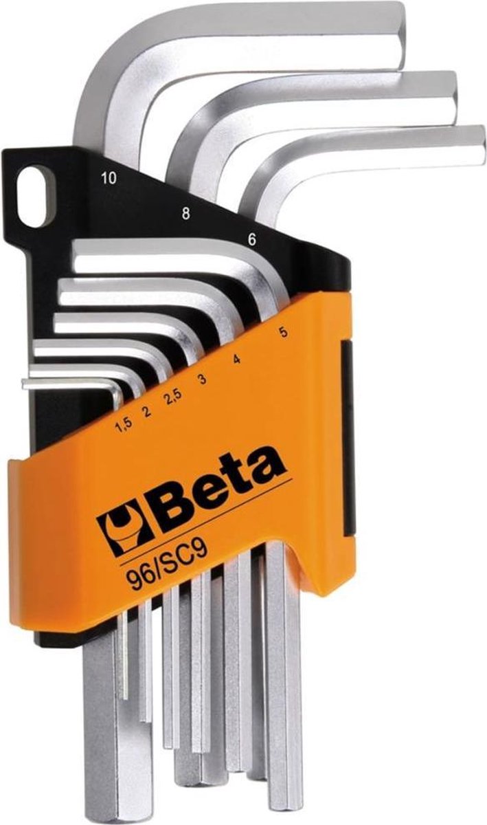 Beta 96/SC9 9-delige Inbussleutelset - 10mm