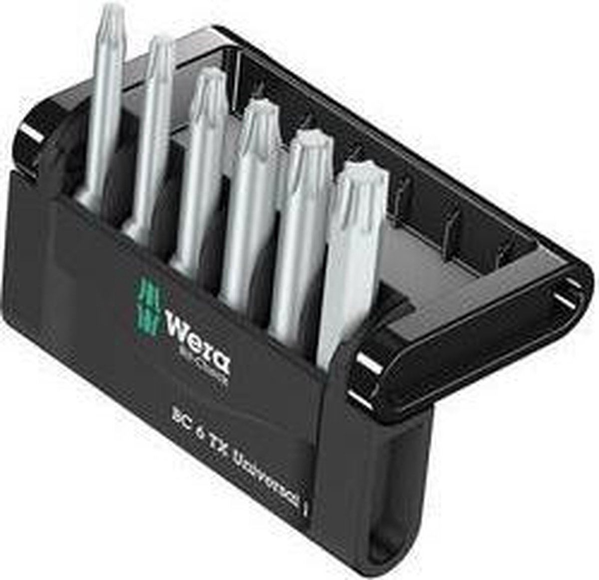 Wera 05056472001 6-delige Bit-Check 6 Universal Bitset - Torx