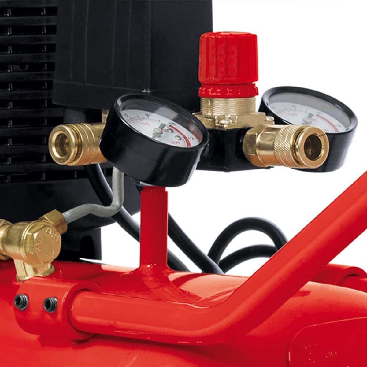 Einhell TE-AC 270/50/10 Compressor - 1800W - 10 bar - 50L - Rood