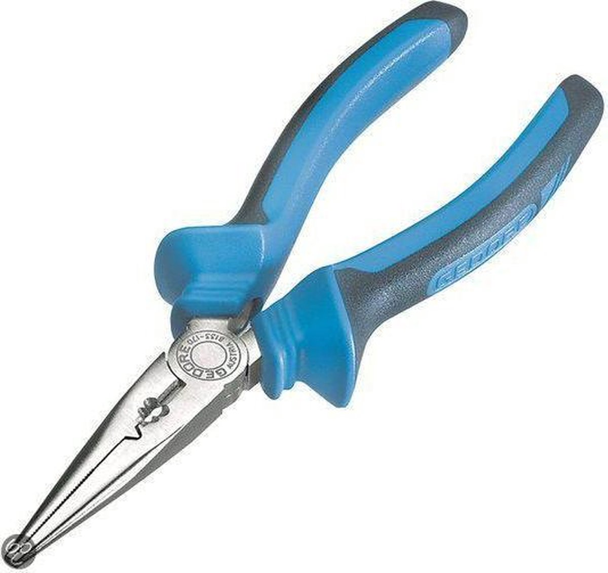 Gedore 8133 Telefoontang met snijkanten vertand recht - 180mm