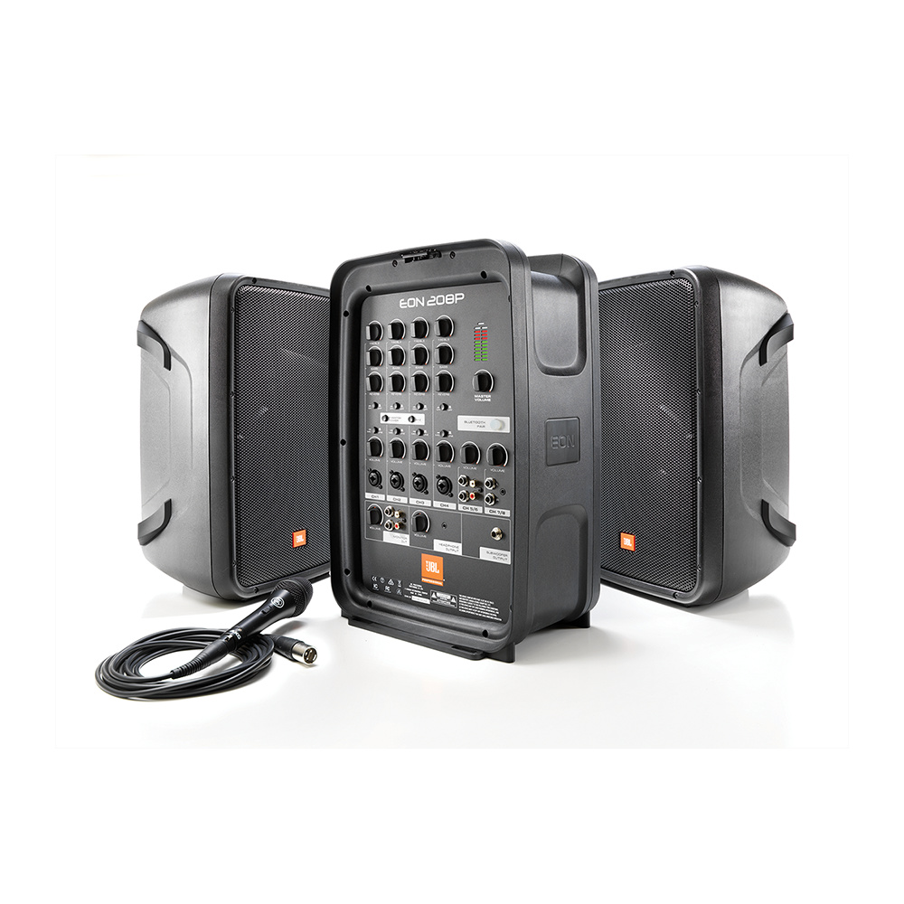 JBL EON 208P portable PA-set