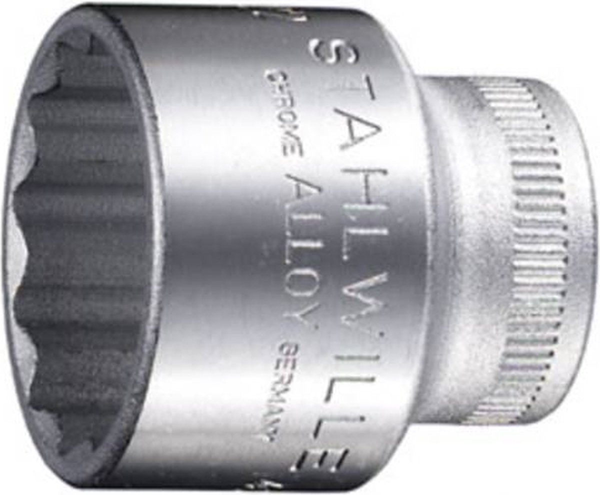 Stahlwille 45-13 Dopsleutel - Twaalfkant - 13mm - 3/8" (L= 24mm)