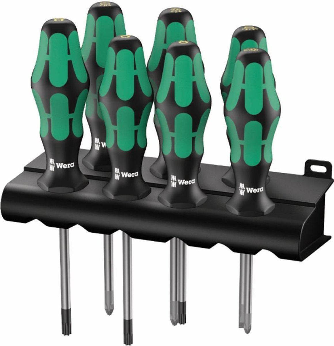 Wera 5320540001 7-delige Kraftform Plus Schroevendraaiserset Lasertip