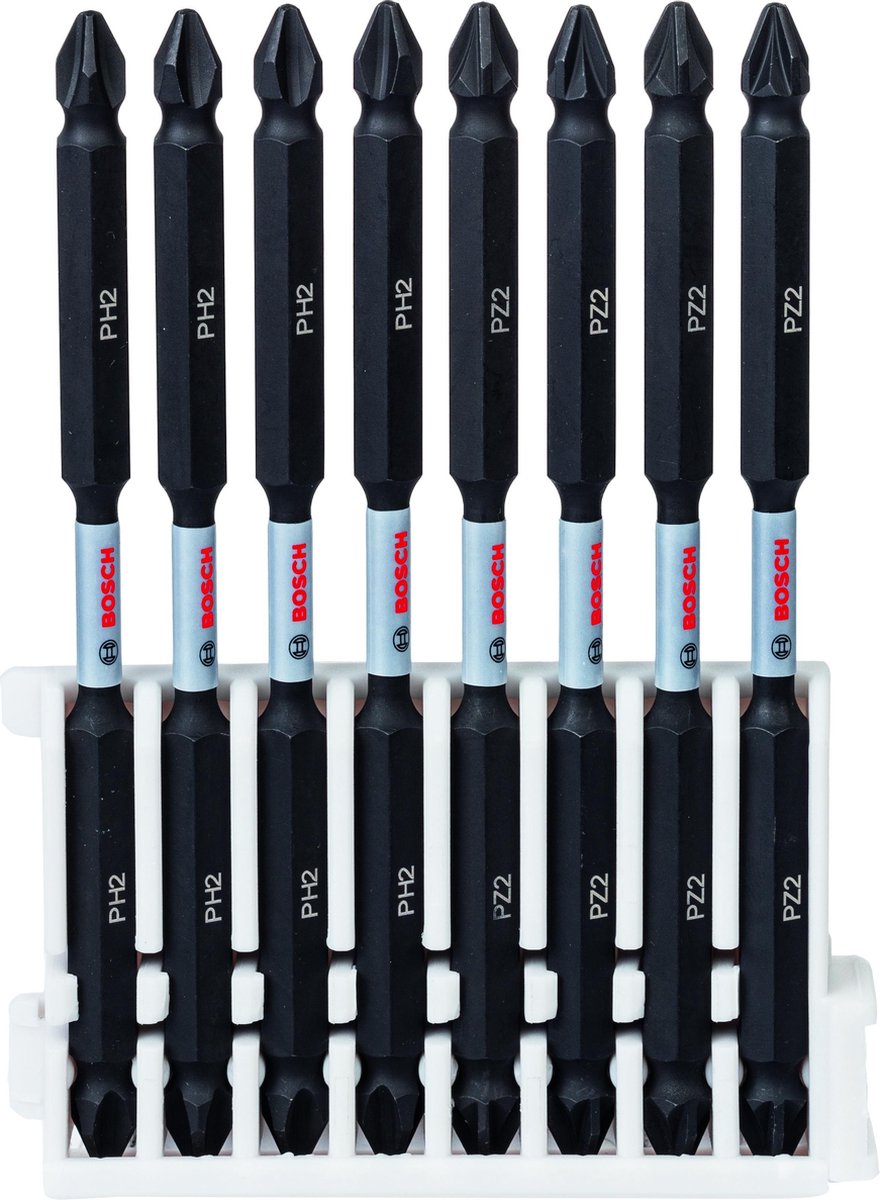 Bosch 2608522348 8 Delige impact bits - PH2 / PZ2