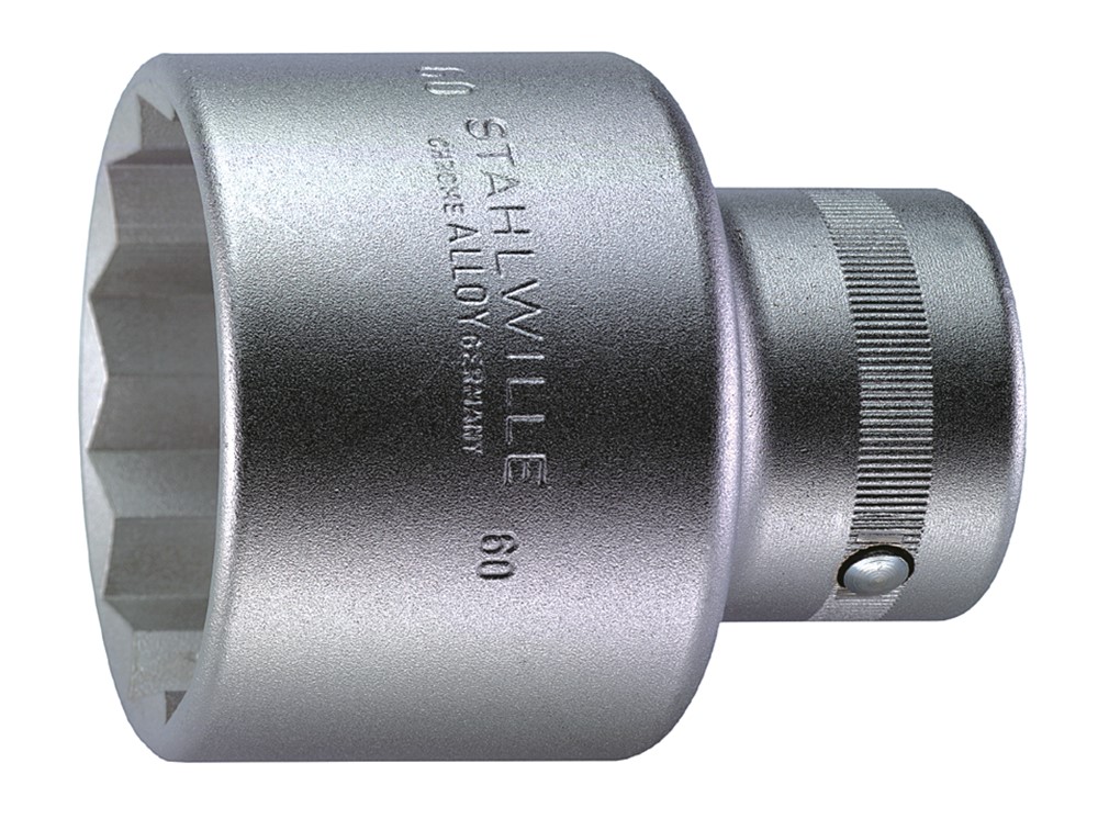 Stahlwille 60-55 Dopsleutel - Twaalfkant - 55mm - 1" (L= 85mm)