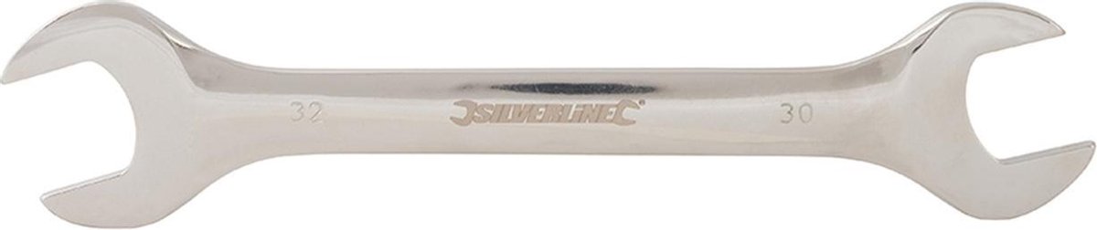 Silverline line 380981 Steeksleutel - 30 x 32mm - Silver
