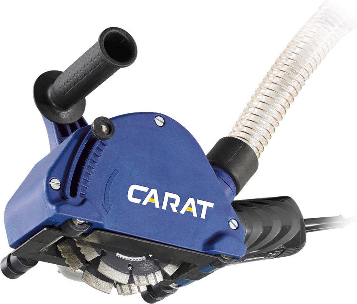 Carat SL-1253 Dustec Sleuvenzaagmachine incl. 2 diamantzaagbladen - 1500W - 125 x 22,2mm