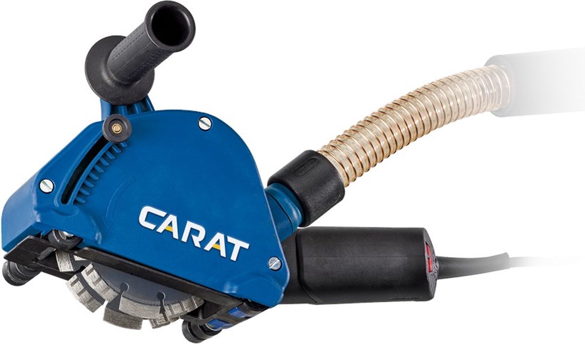 Carat SL-1253 Dustec Sleuvenzaagmachine incl. 2 diamantzaagbladen - 1500W - 125 x 22,2mm