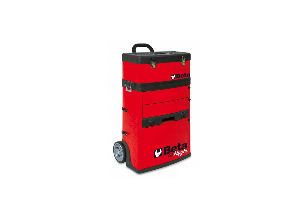 Beta C41H-R 2 Delige Gereedschaps Trolley - - Rood