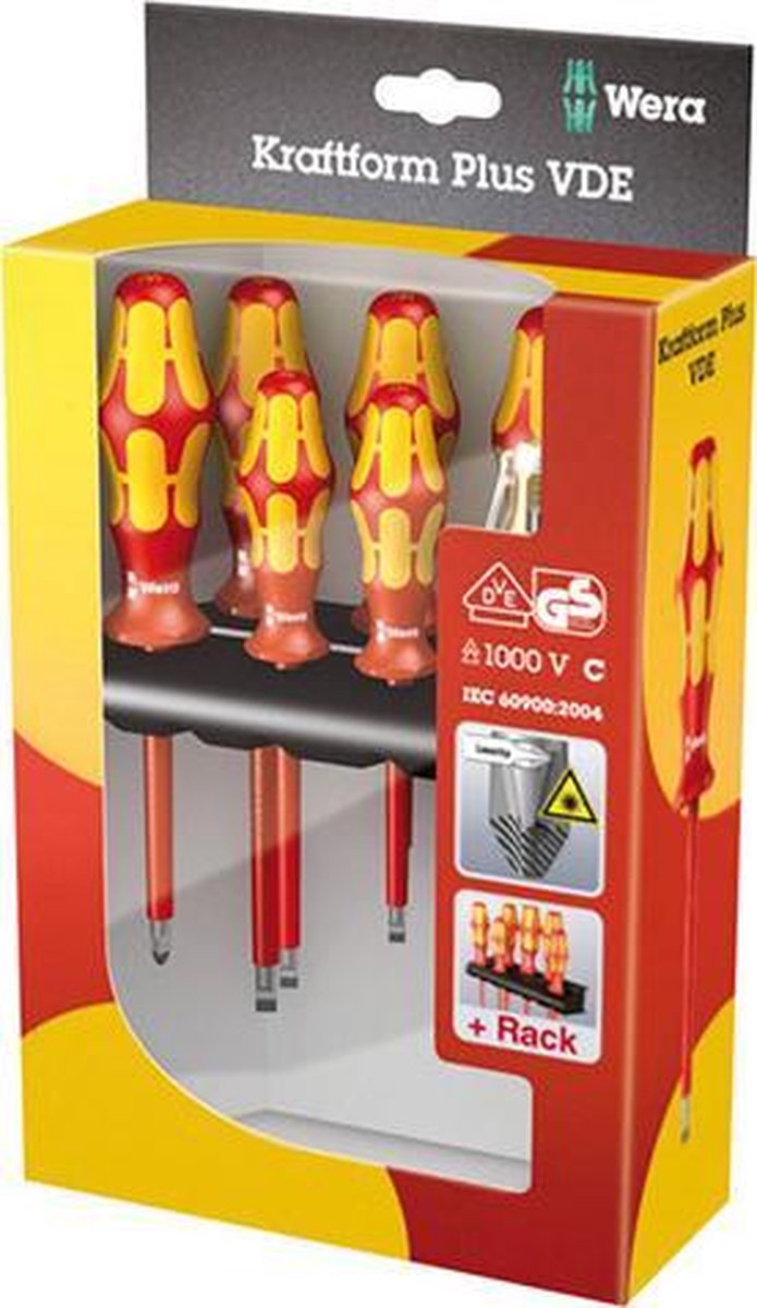Wera 5006147001 7-delige VDE Schroevendraaierset