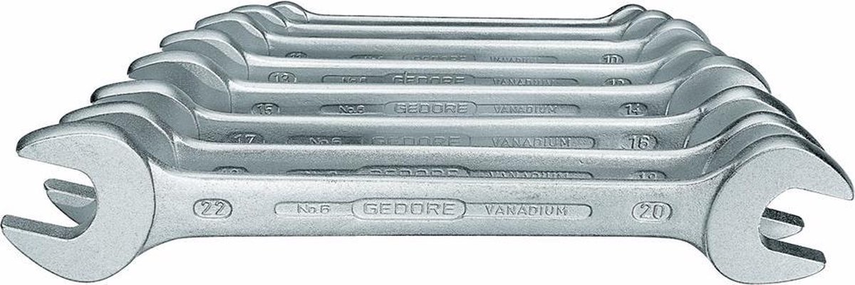 Gedore 6-8 8-delige Steeksleutelset - 6-22mm