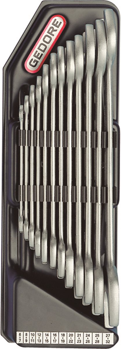 Gedore 6-8 8-delige Steeksleutelset - 6-22mm