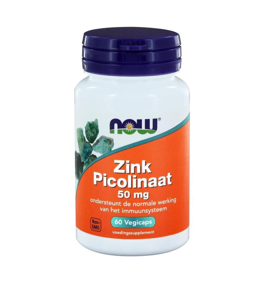 Now Zink picolinaat 50 mg 60 vcaps