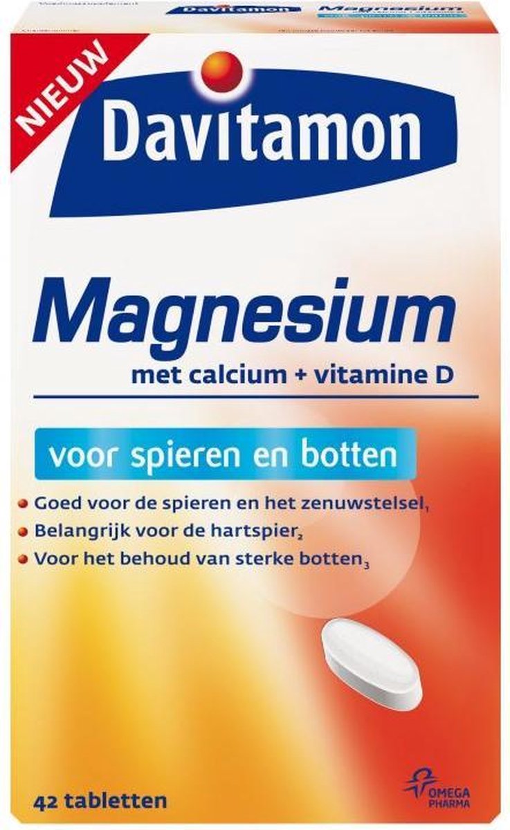 Davitamon Spieren en botten 42 tabletten