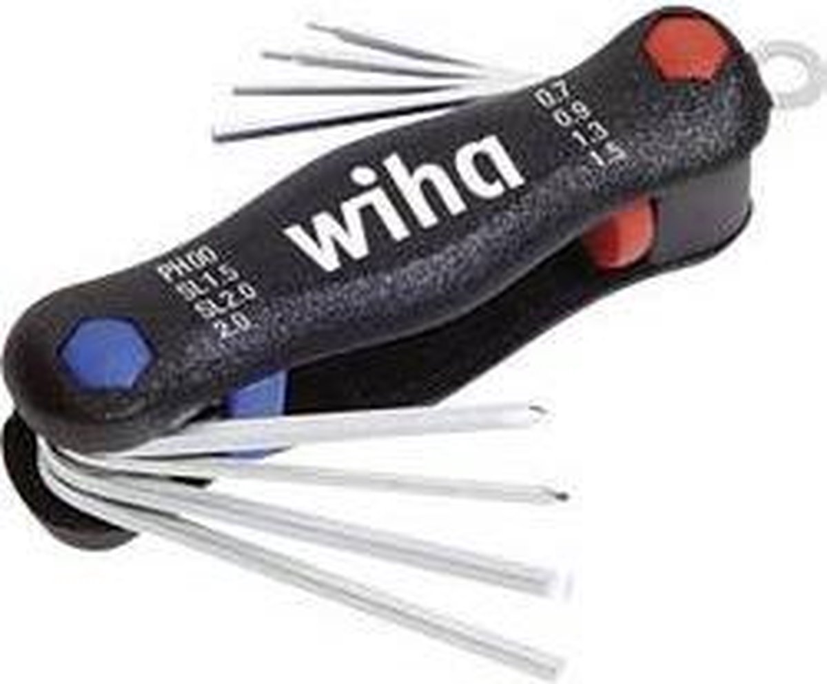 Wiha SB351PM8X 8-delige Multitool Mini PocketStar - Sleufkop - Phillips