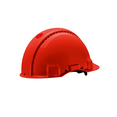 3M™ Peltor G3000DUV-RD Veiligheidshelm met pinlock Leren sweatband - Rood