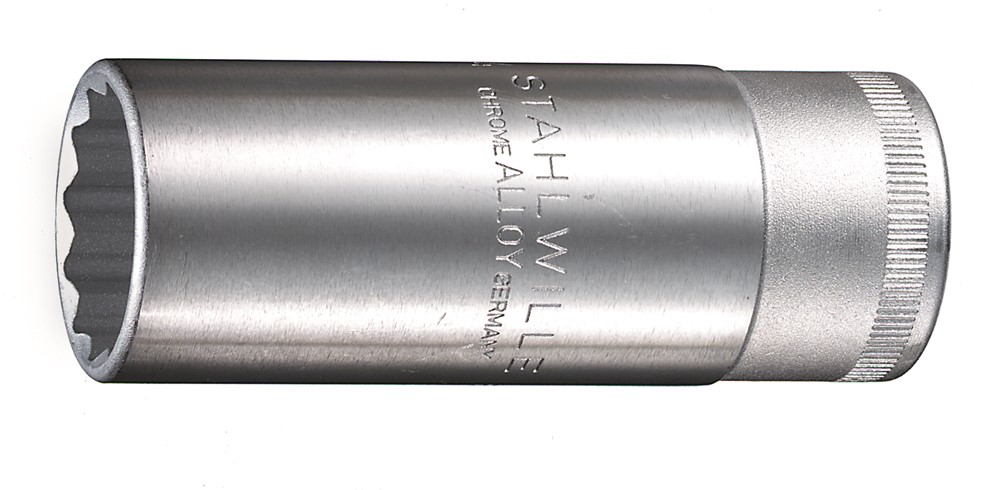 Stahlwille 51A-1.3/8 Lange Dopsleutel - Twaalfkant - 1.3/8" - 1/2" (L= 83mm)