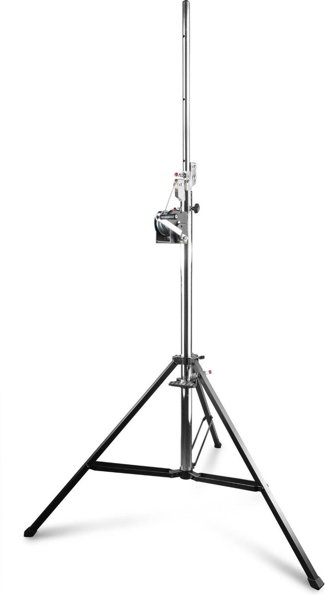 BEAMZ WLS80 wind-up statief met T-bar tot 4m en 80kg