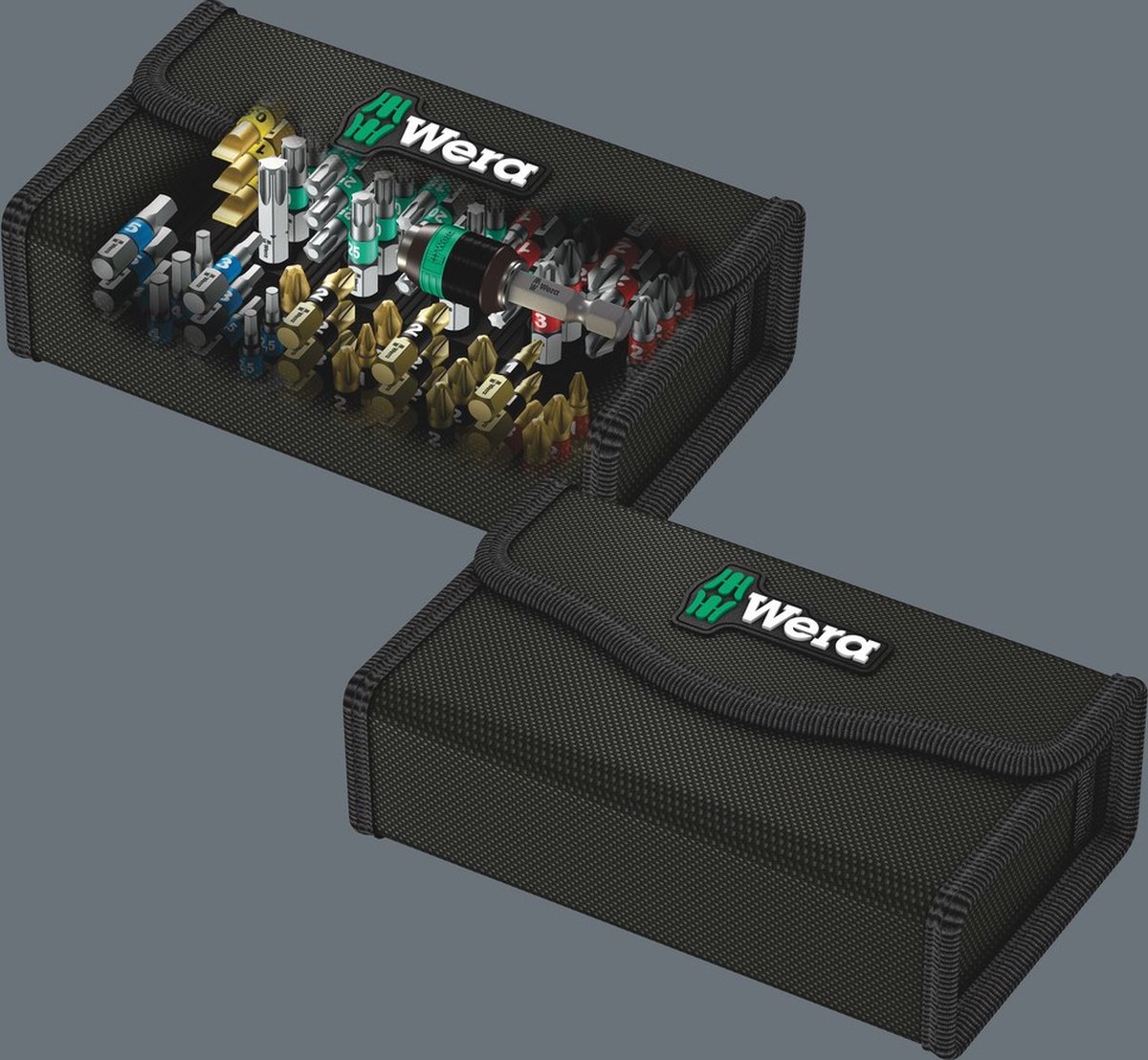 Wera 5057441001 61-delige Bit-Safe Bitset in etui