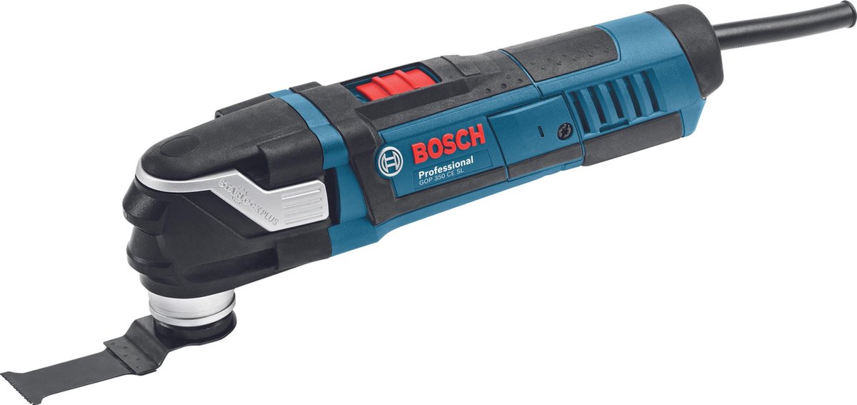 Bosch GOP 40-30 Multitool + 16 delige accessoireset in L-Boxx - 400W