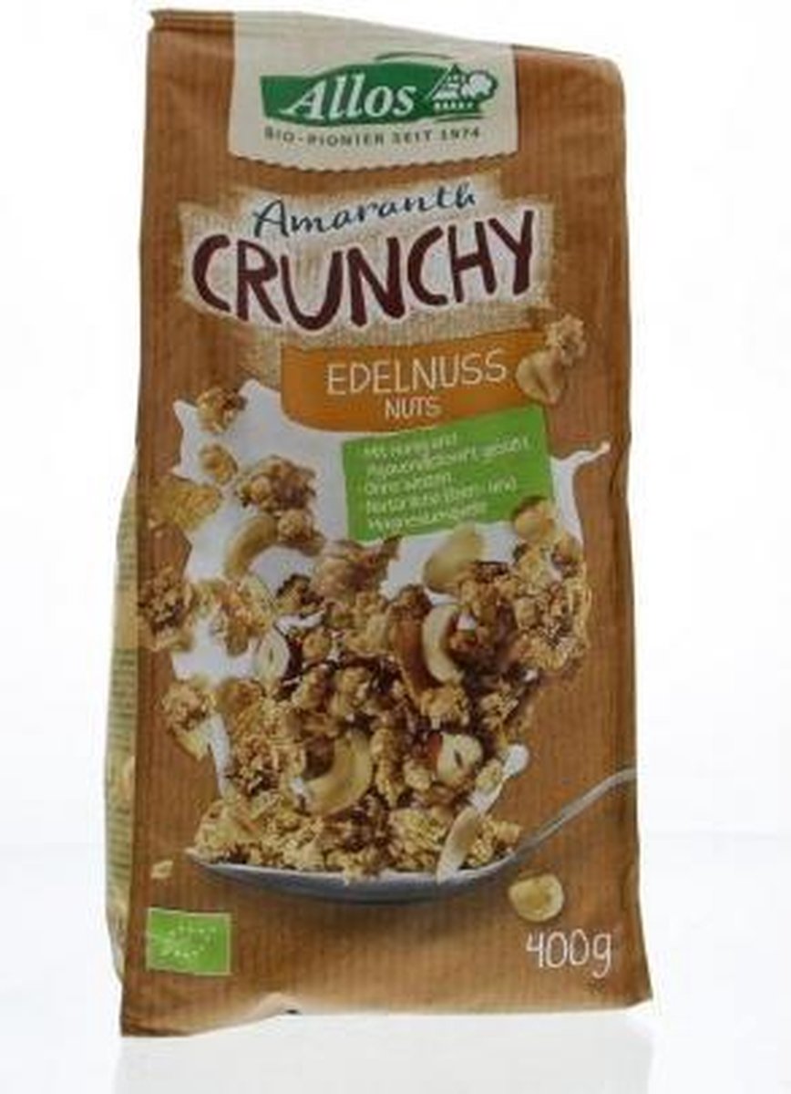 Allos Crunchy amarant triple nuts 400 gram