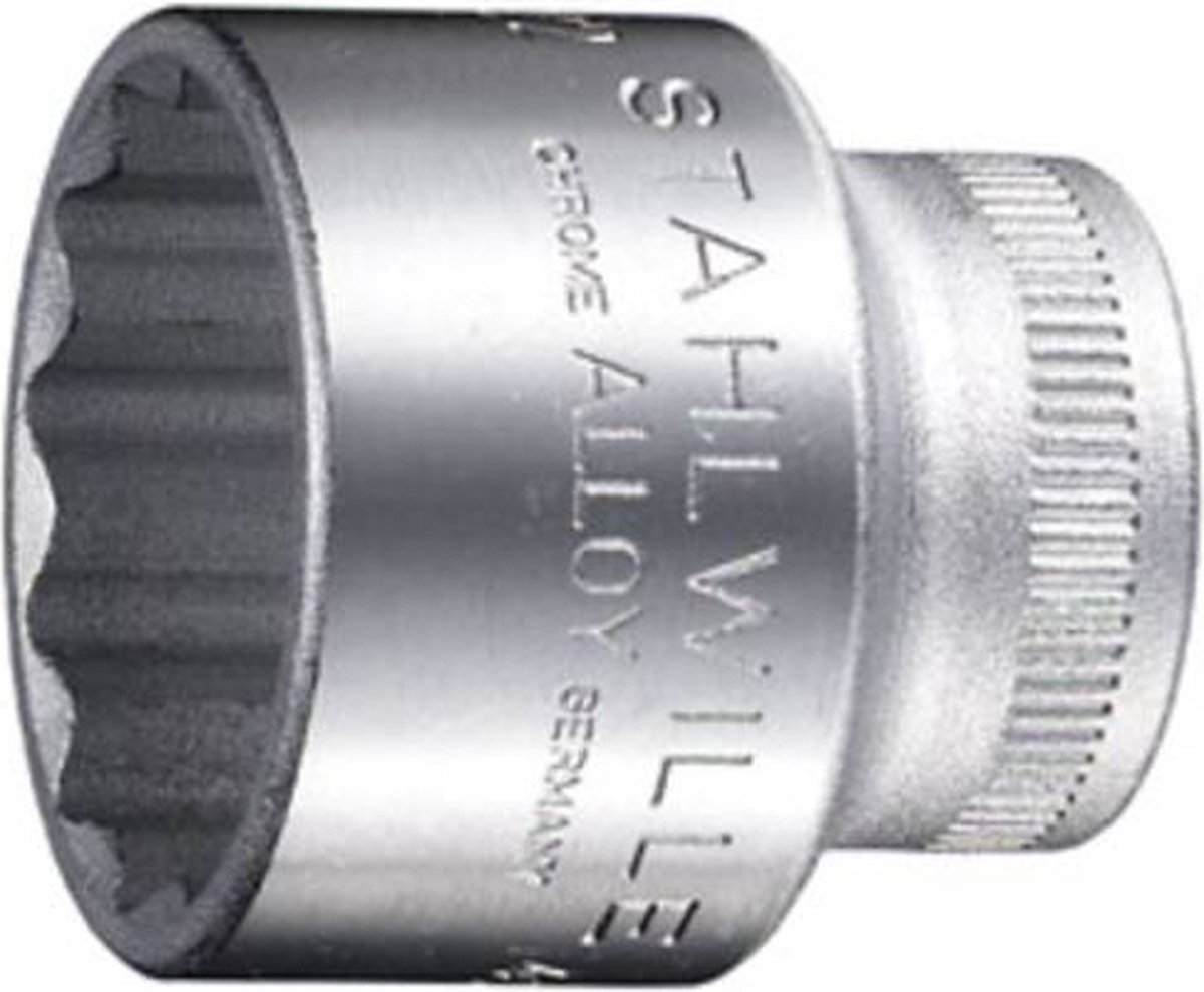 Stahlwille 45-16 Dopsleutel - Twaalfkant - 16mm - 3/8" (L= 27mm)
