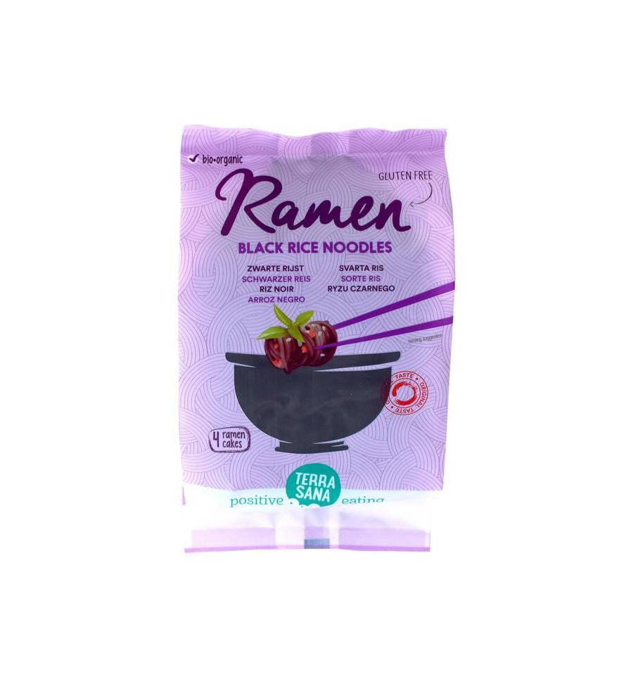 Terrasana Ramen zwarte rijst 280 gram