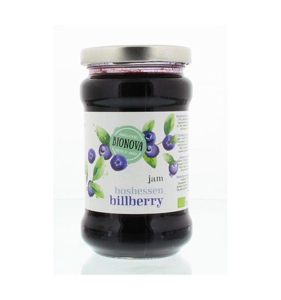 Bionova Bosbessenjam 340 gram