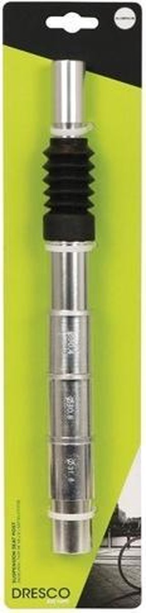 DRESCO zadelpen 300 x 27,2 31,6 mm aluminium zilver - Silver