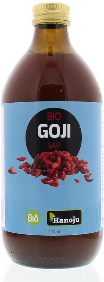 Goji Hanoju Bio premium 100% sap glas fles 500 ml