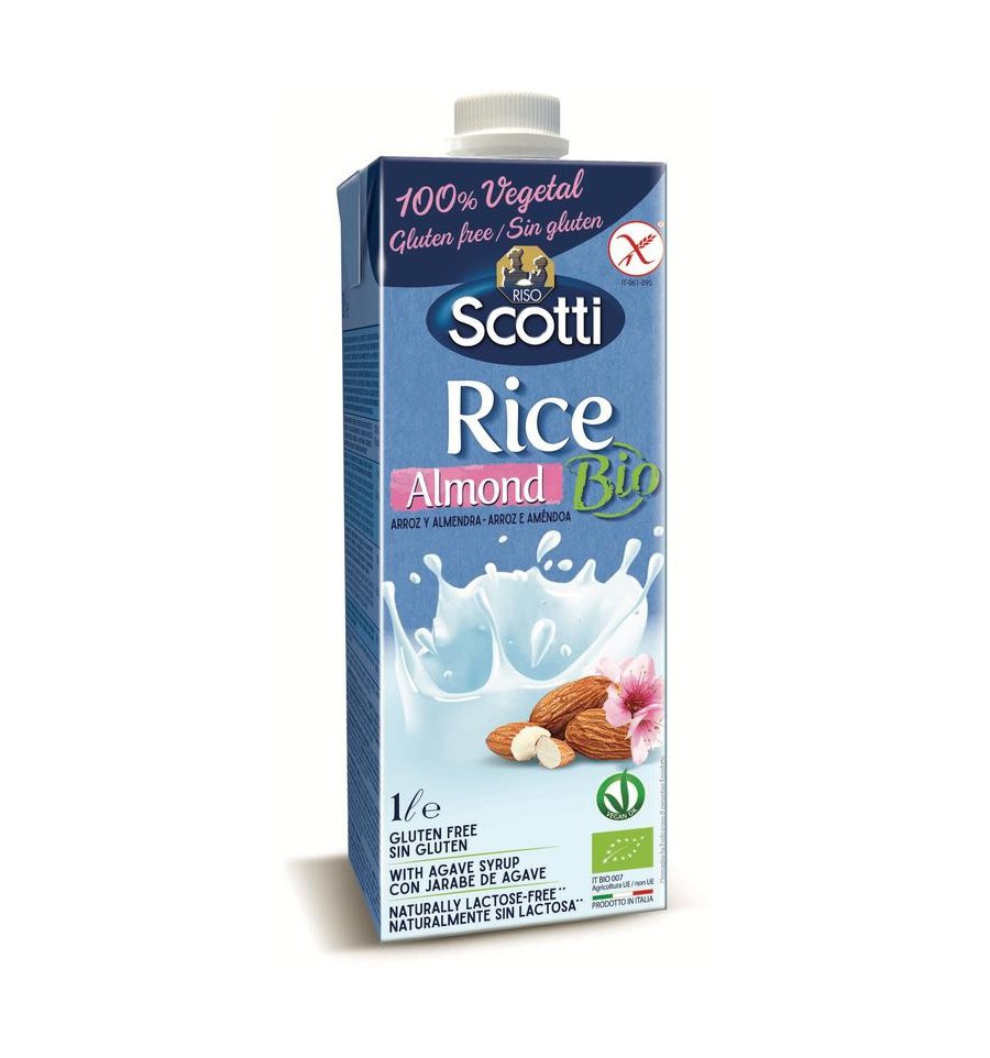 Riso Scotti Rice drink almond 1 liter