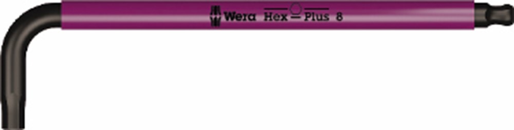 Wera 05022616001 Multicolour Inbussleutel - 10 x 224mm