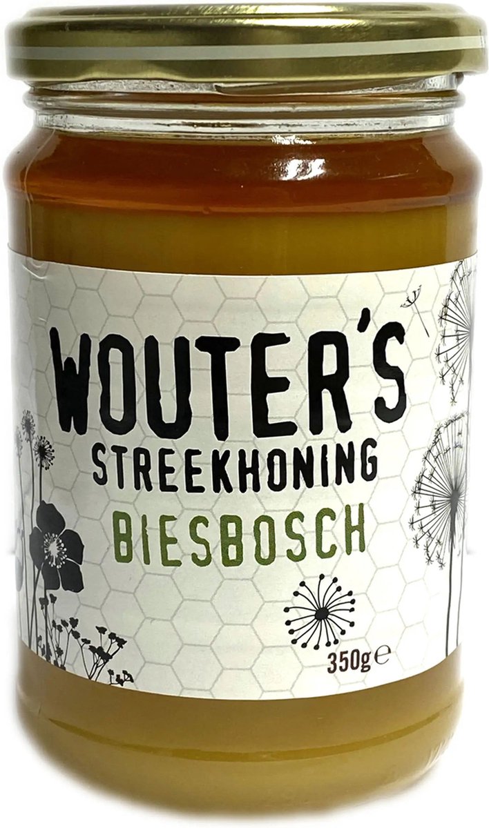 De Traay Wouters streekhoning Biesbosch 350 gram