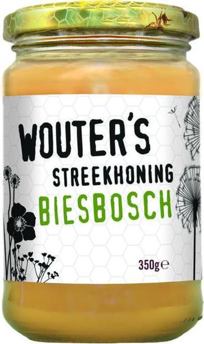 De Traay Wouters streekhoning Biesbosch 350 gram