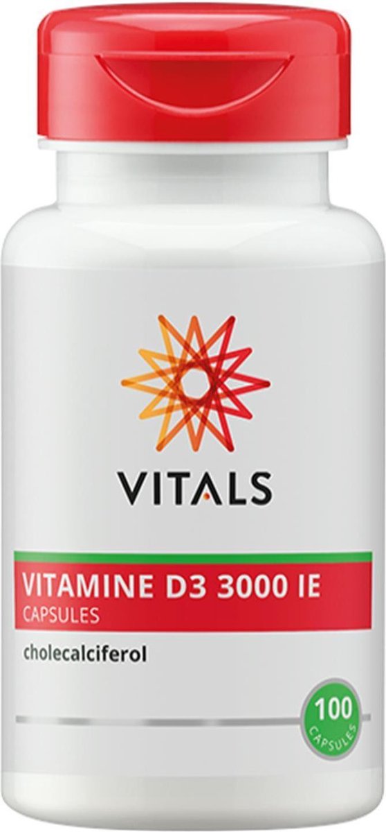 Vitals Vitamine D3 3000IE 100 vcaps