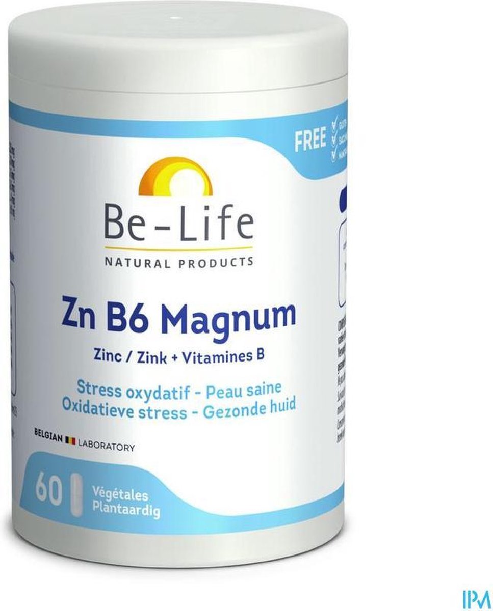 Be-Life Zn B6 magnum 60 softgels