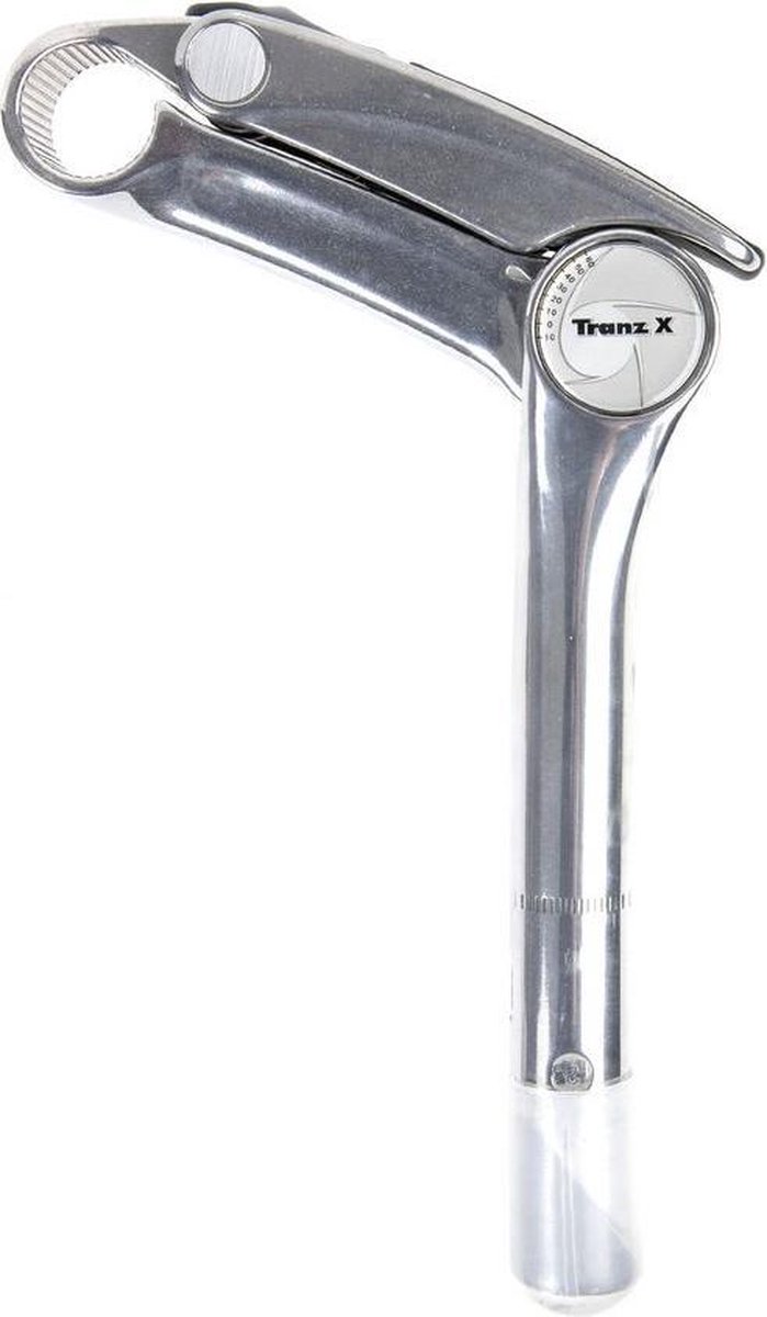 Kalloy stuurpen Uno verstelbaar 110 180 mm aluminium zilver - Silver