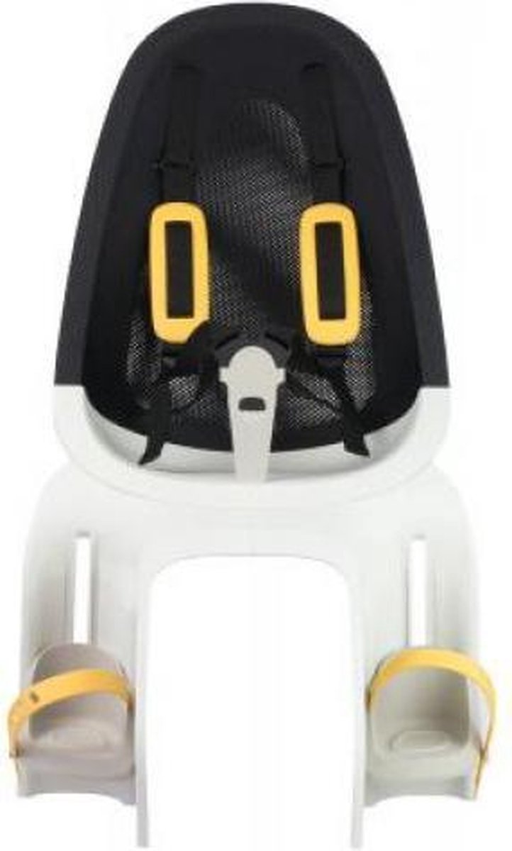 Qibbel achterzitje Air Q902 junior mesh zwart/lichtgrijs