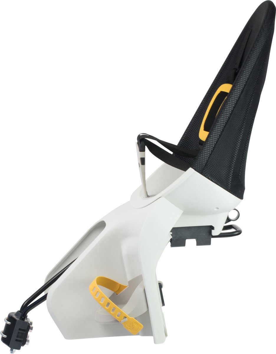 Qibbel achterzitje Air Q902 junior mesh zwart/lichtgrijs