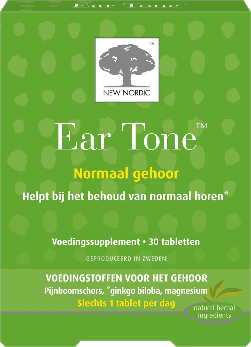 New Nordic Ear tone 30 tabletten