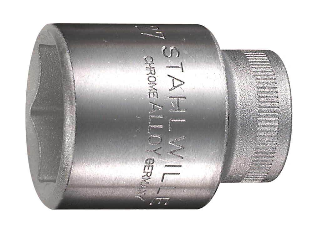 Stahlwille 52-9 Dopsleutel - Zeskant - 1/2" - 9mm (L= 38 mm)