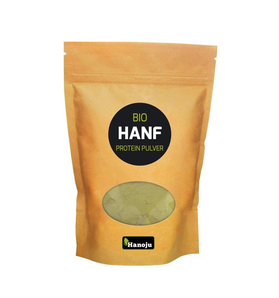 Hanoju Bio hennep poeder paper bag 250 gram