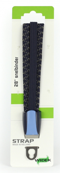 Widek snelbinders Strap 28 inch RVS/elastaan jeans/goud - Blauw
