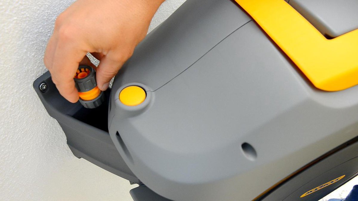 Hozelock 2402 0000 Slangenhouder - 25m - 10,6mm - Grijs