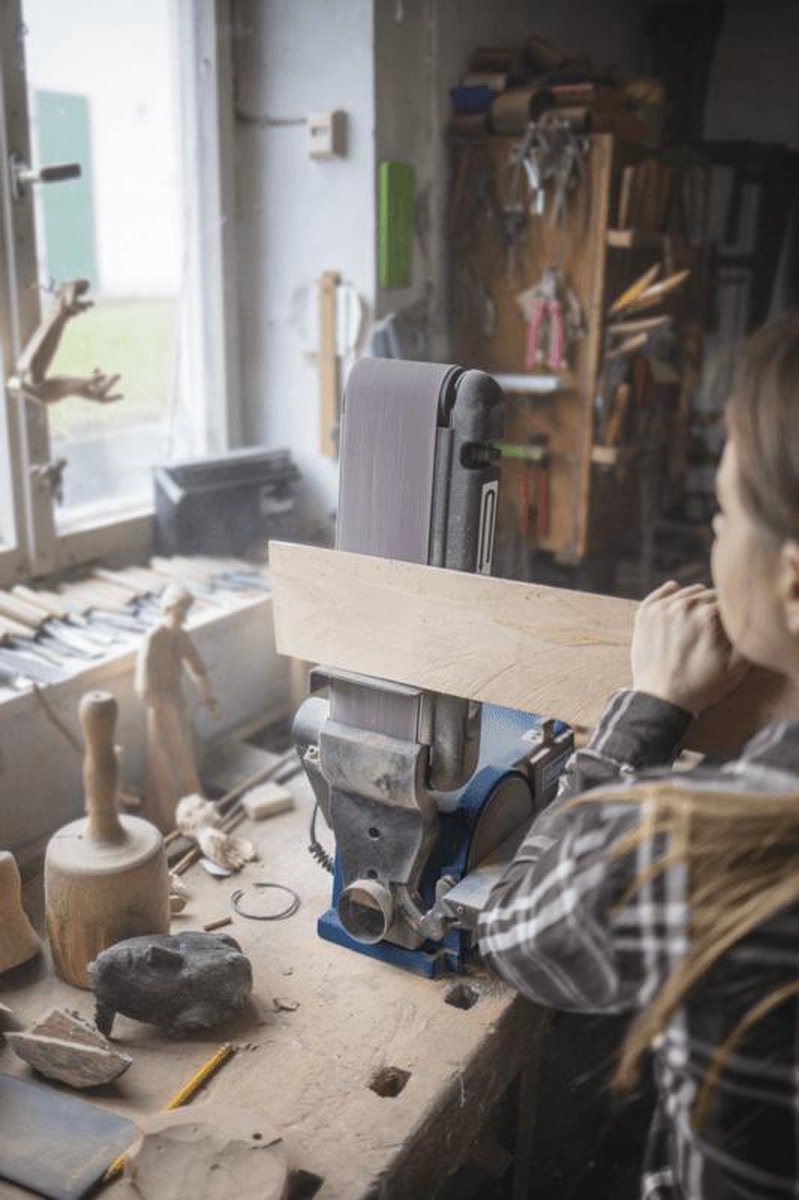 Scheppach BTS800 Band- en schijfschuurmachine - 370W - 2850tpm - 150mm