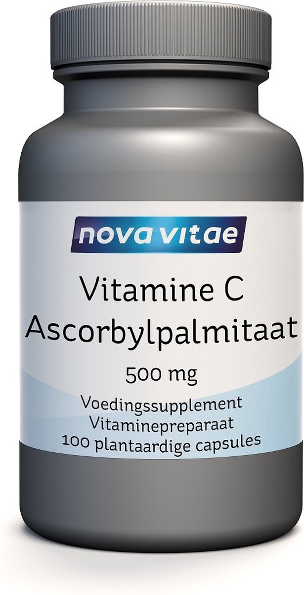 Nova Vitae Vitamine C ascorbyl palmitaat 500 mg 100 vcaps