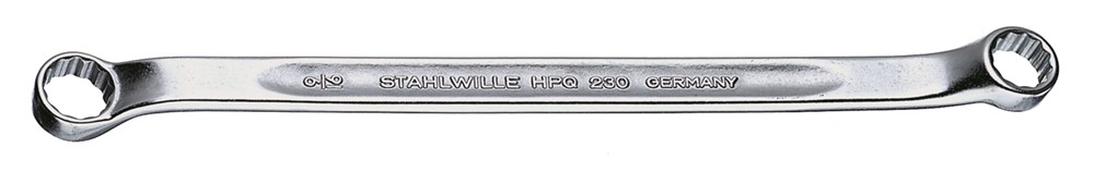 Stahlwille 230A-5/16X11/32 Ringsleutel - Lang - HPQ staal - Doorgezet - 5/16 x 11/32" - 200mm