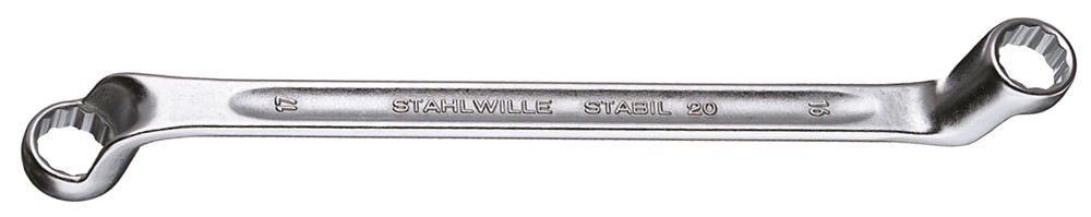 Stahlwille 20-36X41 Stabil Ringsleutel - Diep doorgezet - 36 x 41mm - 455mm