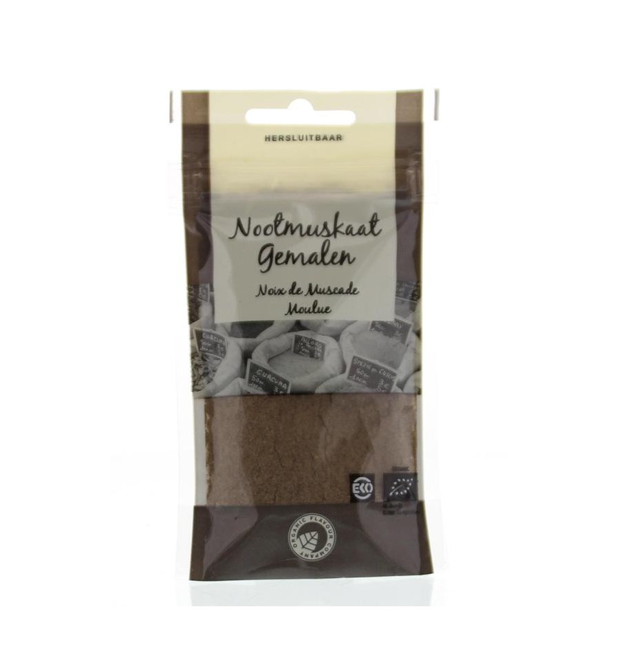 Ofc Organic Flavour Company  Nootmuskaat gemalen bio 25 gram